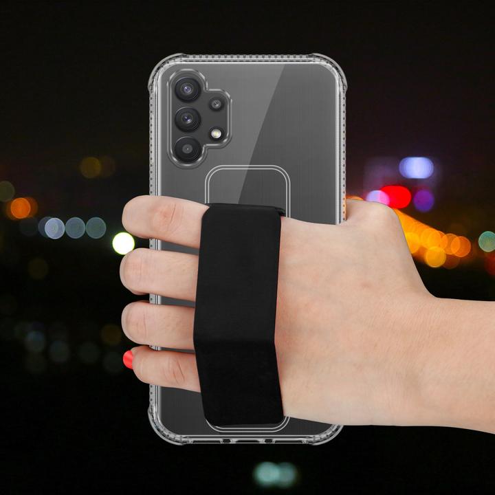 Actual product image Cadorabo Case for Samsung Galaxy A32 4G in TPU with holder LM167 Style (Samsung Galaxy A32)