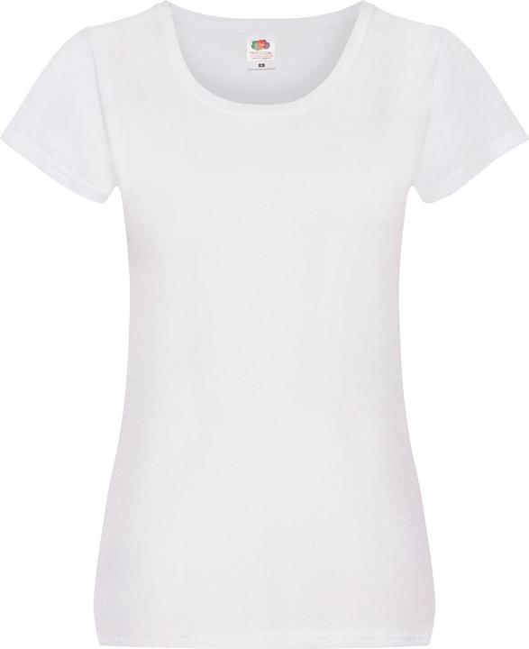 Produktbild Fruit of the Loom Damen T-Shirt, Weiss (S)