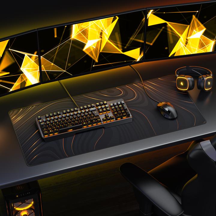 Image du produit Titanwolf Tapis de souris de jeu, 900 x 400mm XXL Speed Gaming Mousepad, Tapis de souris Très grande surface (XXL)