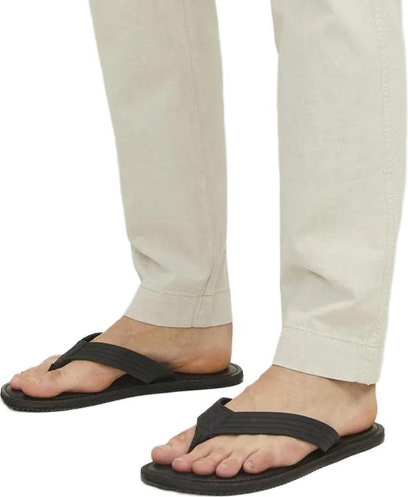 Actual product image Jack & Jones Mens Washton Leather Flip Flops (44.5)