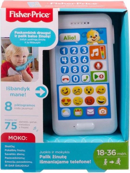 Actual product image Fisher-Price Toy Fisher Price Lt Telephone Ggk38 (Lithuanian)