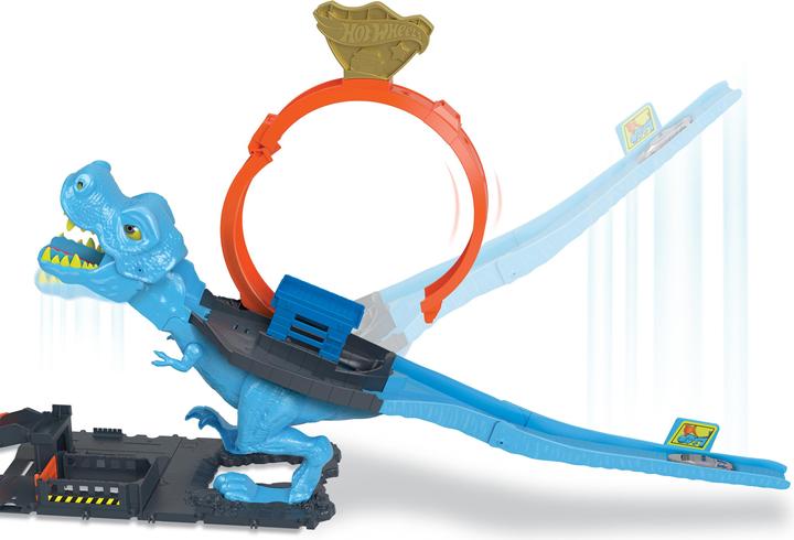 Produktbild Hot Wheels City T-Rex Looping-Bahn