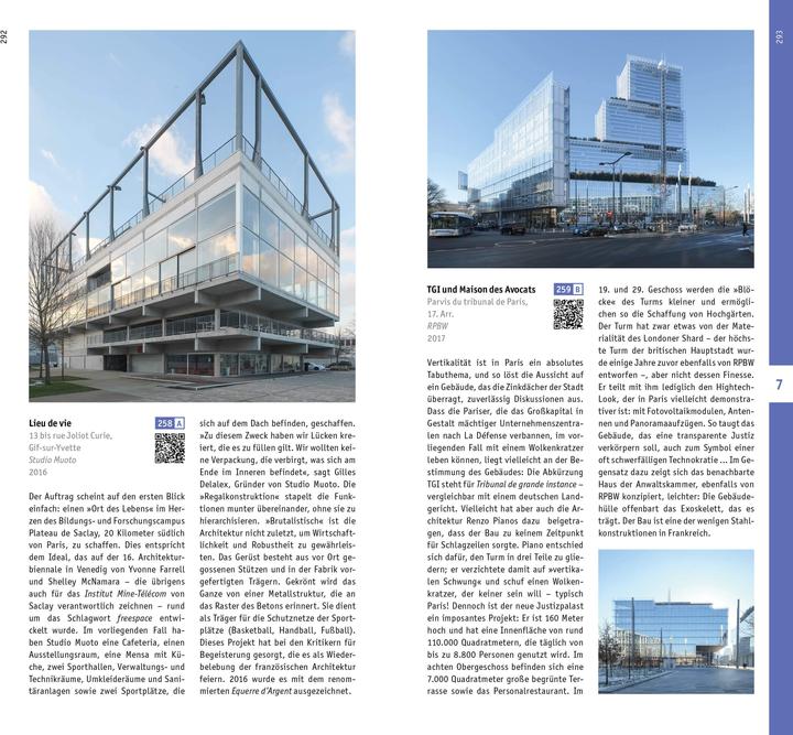 Produktbild Architekturführer Paris (Deutsch, Jean-Philippe Hugron, 2024)