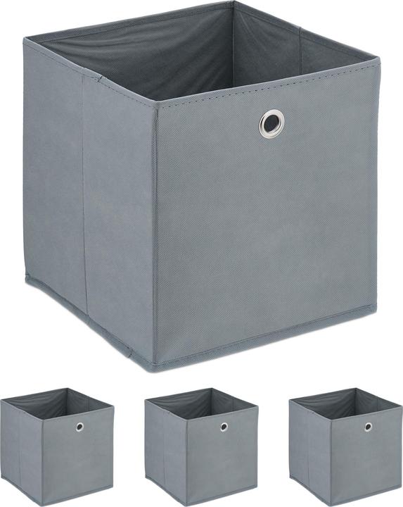Immagine prodotto Relaxdays Scatola portaoggetti (30 x 30 x 30 cm, 8.19 l)