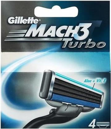 Produktbild Gillette Mach3 Turbo (4 x)