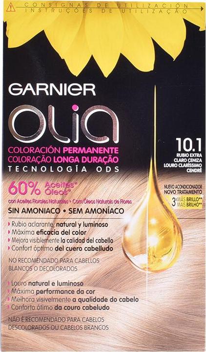 Garnier OLIA coloración permanente #10,1-rubio extra claro ceniza (10,1-rubio extra claro ceniza)
