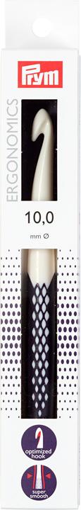 Actual product image Prym Crochet hook ergonomics 10.00 mm, 18 cm