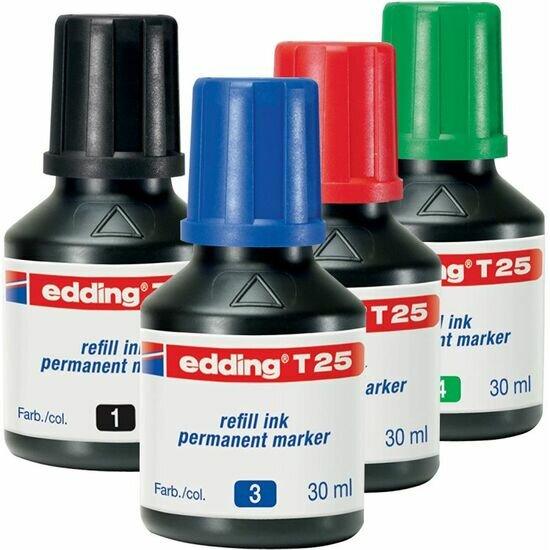Produktbild Edding Nachfülltusche T25 (Füllertinte, Blau, 35 mm)
