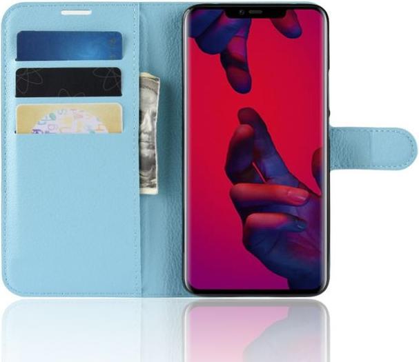 Actual product image MU Classic Litchi Leather Bookcover Series (Mate 20 Pro)