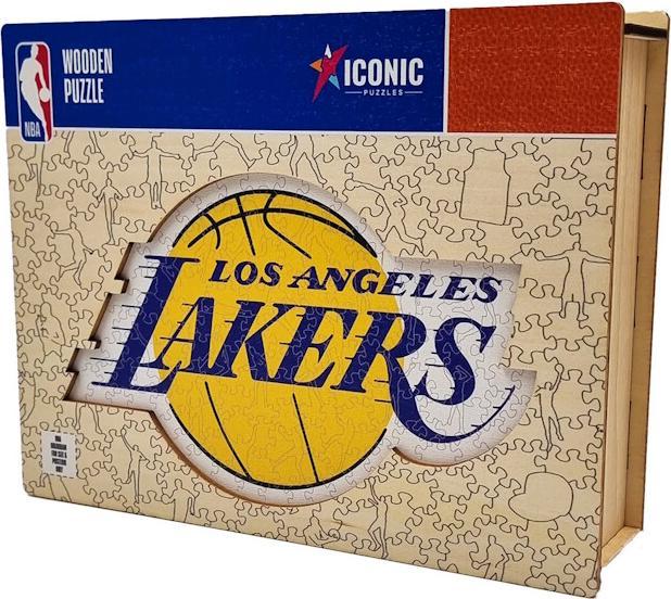 Image du produit Iconic NBA - Los Angeles Lakers - Logo - Puzzle en bois Taille M (270 pièces) (270 pièces)