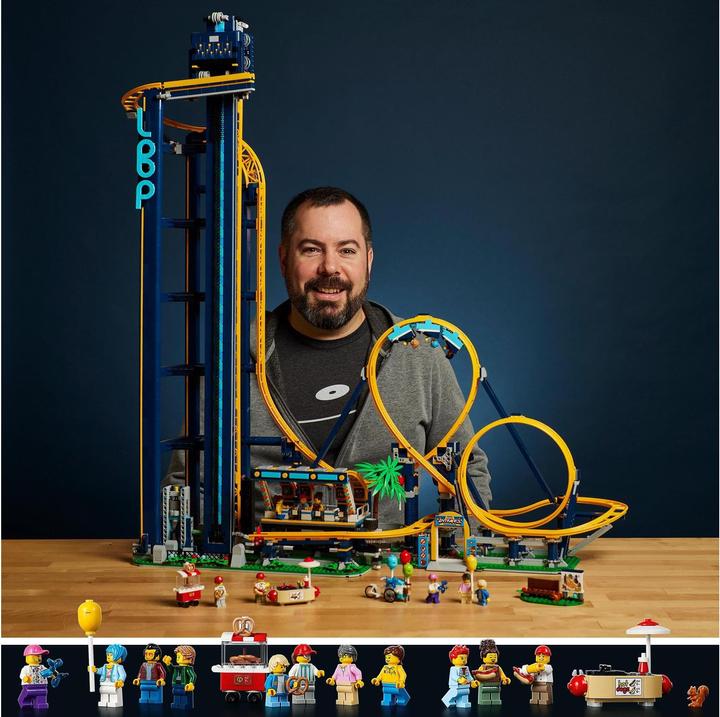 Actual product image LEGO Looping roller coaster (10303, LEGO Icons, LEGO Rare Sets)