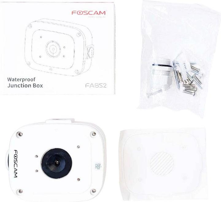 Actual product image Foscam FABS2 surveillance camera accessories junction box (Mounting kit)