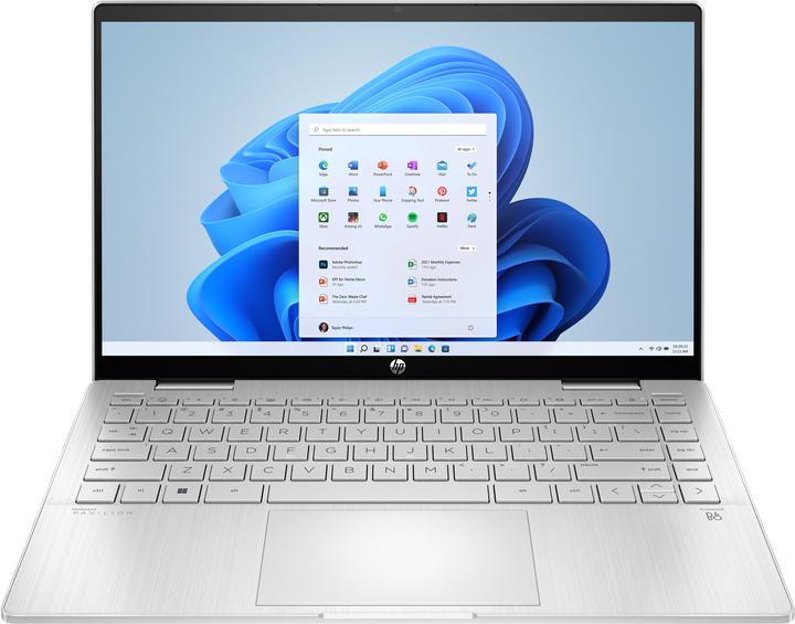 Produktbild HP Pavilion x360 14-ek0740nz (14", Intel Core i7-1255U, 16 GB, 1000 GB, CH)