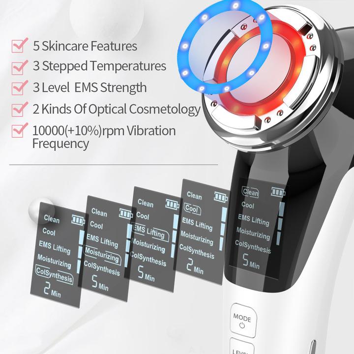 Actual product image Anlan EMS facial massager