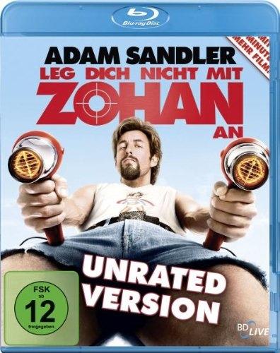 Actual product image Do not mess with the Zohan. (Blu-ray, 2008, Spanish, English, German, Portuguese)