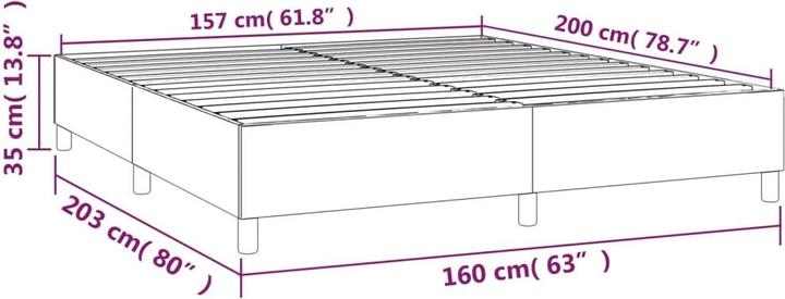 Produktbild VidaXL Orest (160 x 200 cm, 160 x 200 cm)