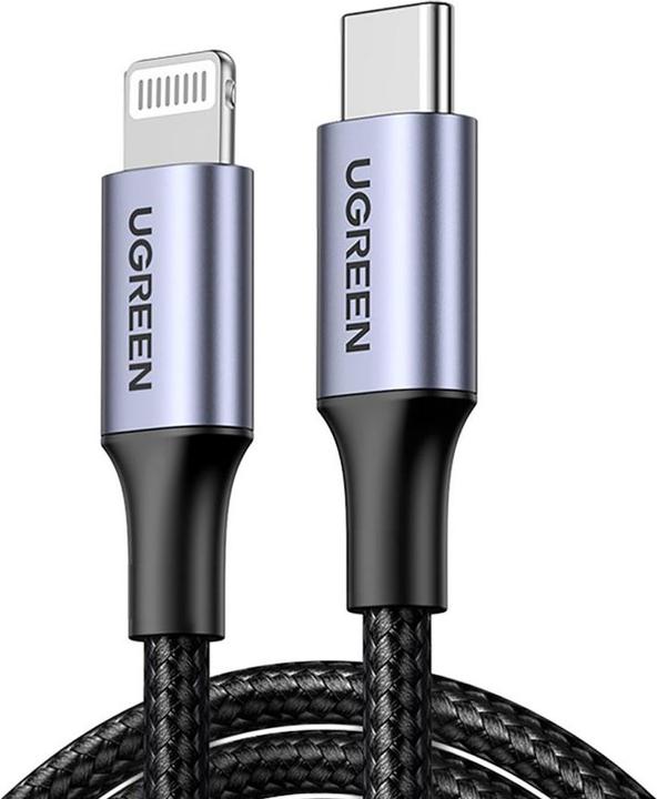 Image du produit Ugreen Câble Lightning vers USB-C 2.0 (1 m, USB 2.0)