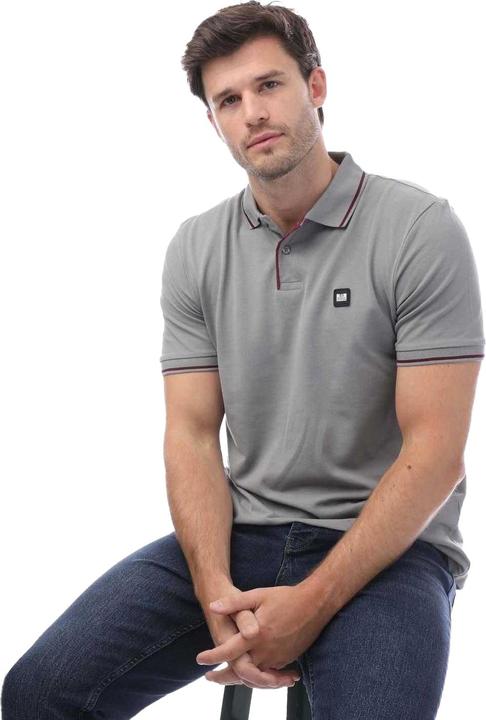 Actual product image Weekend Offender Mens Spello Piped Polo Shirt (M)