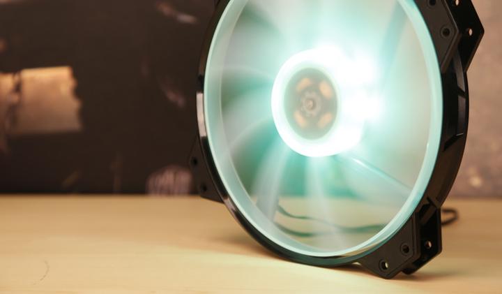 Actual product image Cooler Master Mf200r RGB (200 mm, 1 x)