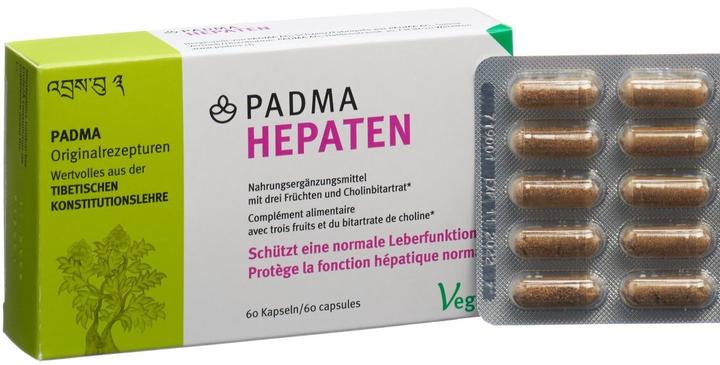 Immagine prodotto Padma Hepaten (60 Pezzo/i, Pillole, 60 g)