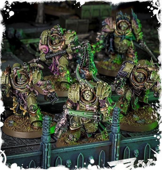 Immagine prodotto Games Workshop Warhammer 40k - Terminatori Blightlord della Guardia della Morte (Materiale sintetico)
