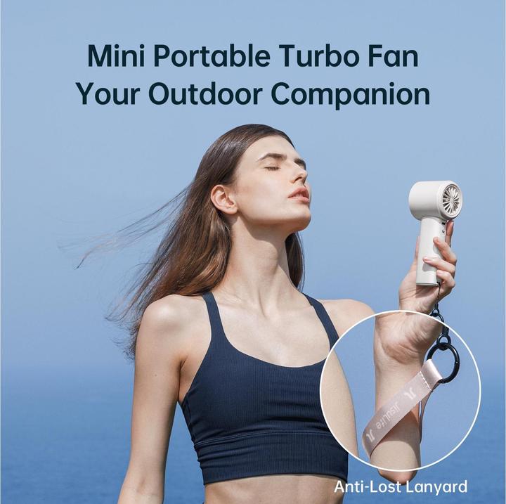 Image du produit Jisulife Handheld Fan Pro1 (FA53 ABS version) white