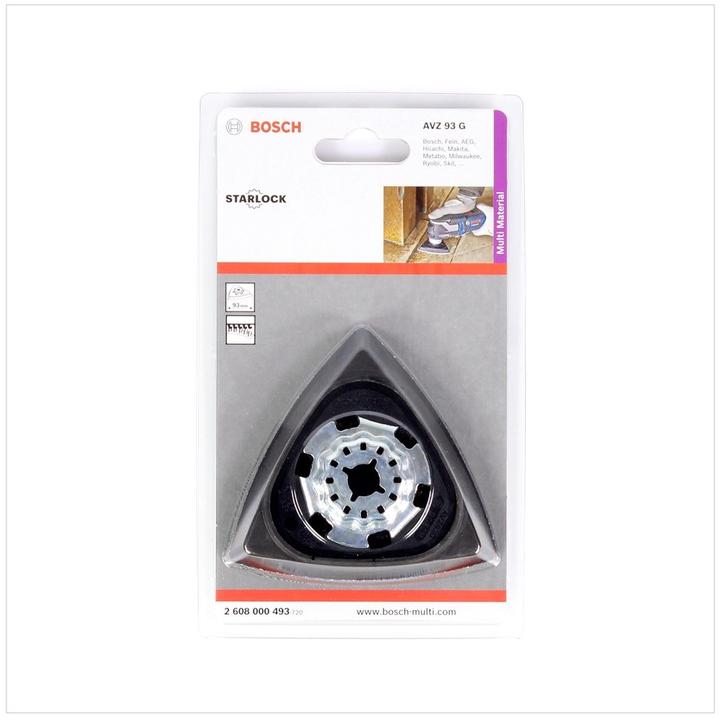 Immagine prodotto Bosch Professional Zubehör Piastra di rettifica a cambio rapido 93mm AVZ 93 G