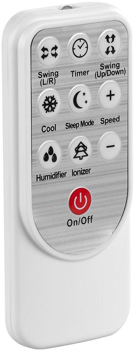 Actual product image Sichler Evaporative air cooler with roller technology, timer, ionizer, 100W