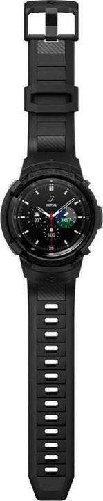 Actual product image Spigen RUGGED ARMOR "PRO" GALAXY Watch 4 CLASSIC 46 MM MATTE BLACK (46 mm)