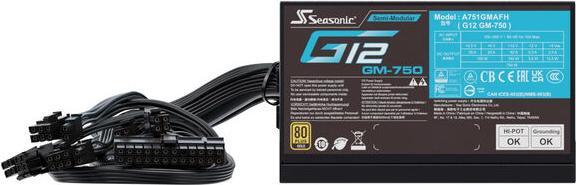 Immagine prodotto Seasonic G12 GM-750 NUOVO 750W ATX3.0 (750 W)