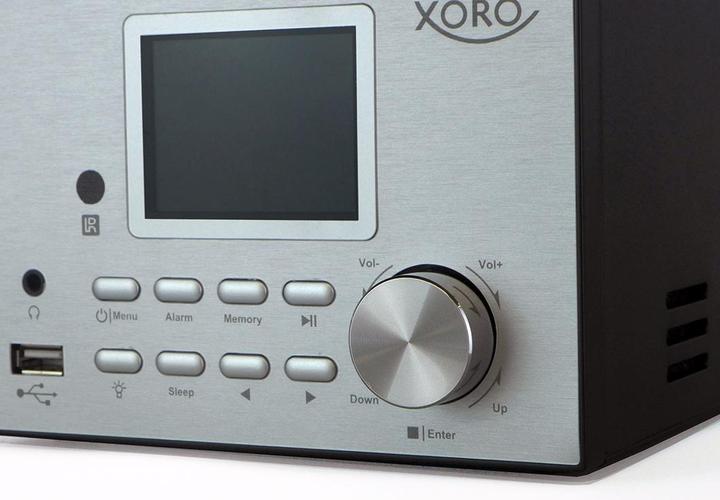 Produktbild Xoro HMT500 pro Micro HiFi systeem CD speler Internet - DAB+ FM radio bluetooth en boxen (1x 20 W)