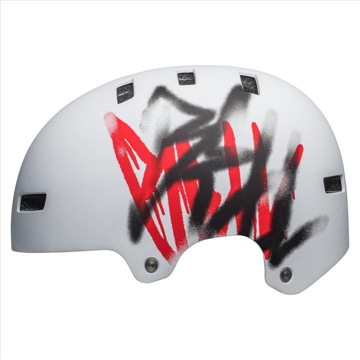 matte white scribble