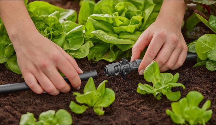 Actual product image Gardena Micro-Drip-System T-piece for spray nozzles (Drip irrigation connector + branch)