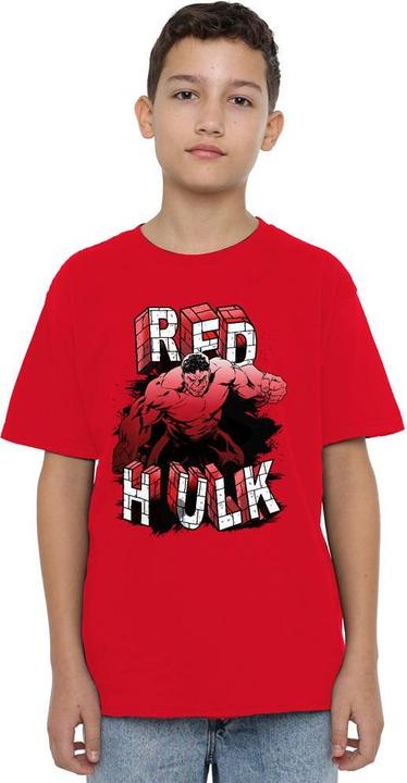 Immagine prodotto Captain America Maglietta Hulk Rosso Mattone Bambini (128)