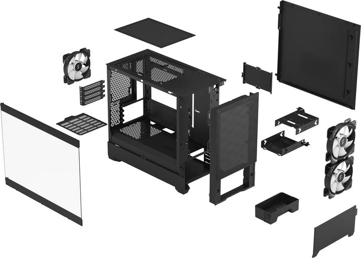 Actual product image Fractal Pop Mini Air RGB (mATX, Mini-ITX)