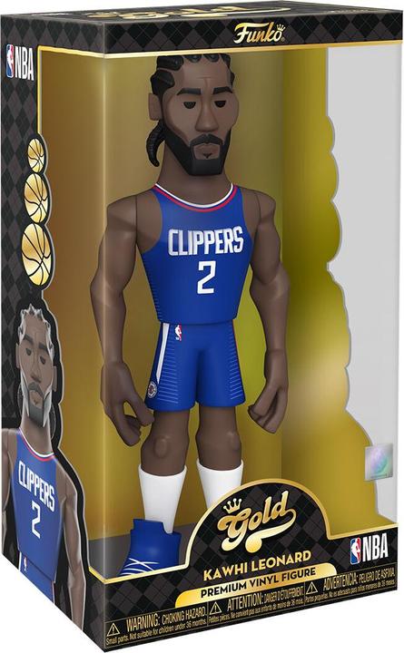 Produktbild Funko NBA - Clippers - Kawhi Leonard Vinyl Gold Figur 30 cm aus Sortiment