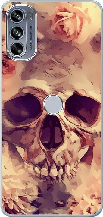 Flowers skull