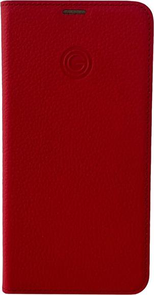 Actual product image Mike Galeli Book cover genuine leather Marc molten lava (Samsung Galaxy A34 5G)