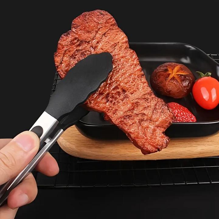 Immagine prodotto ASMI Mini pinze da cucina in silicone, pinze da barbecue 20 cm