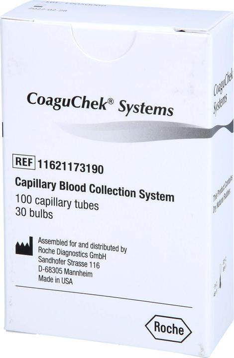 Immagine prodotto CoaguChek Capillari in plastica 50 mcl (100 pz)
