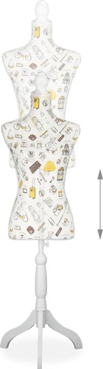 Actual product image Relaxdays Schneiderpuppe