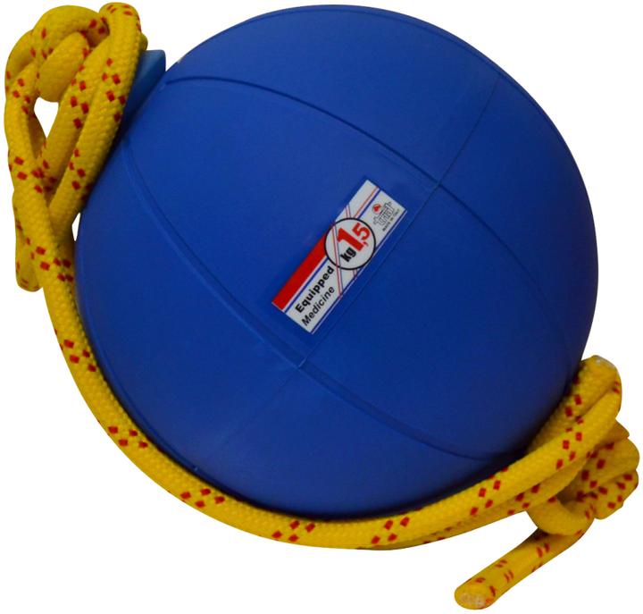 Immagine prodotto Trial ® Spezial-Medizinball mit Seilführung (1.50 kg, 250 mm)