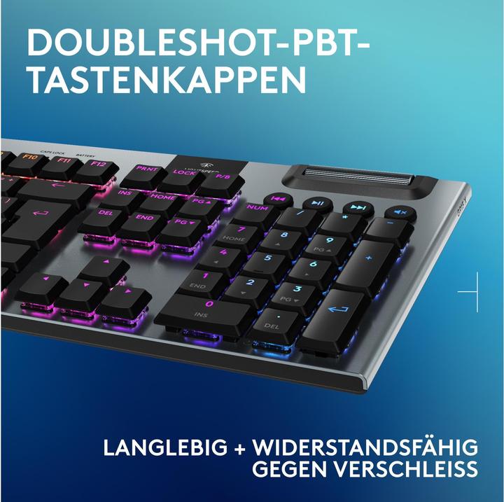 Image du produit Logitech G G915 X Lightspeed (CH, Sans fil, Filaire)