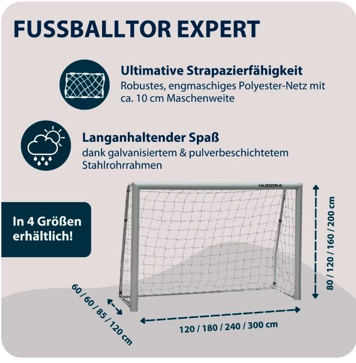 Immagine prodotto Hudora Porta da calcio Expert 180