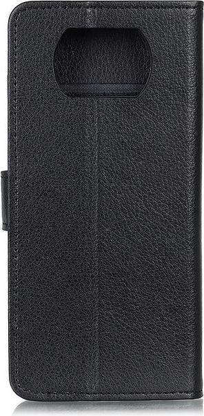 Actual product image MU Classic Litchi Leather Bookcover Series (Xiaomi Poco X3 NFC)
