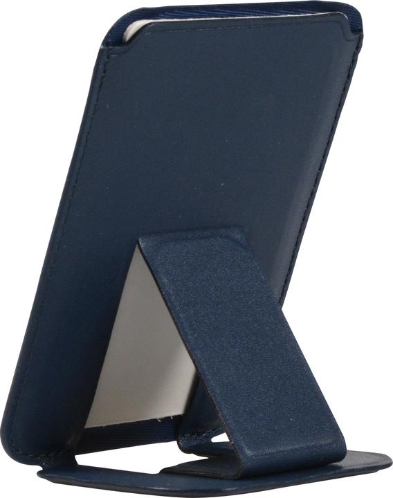 Immagine prodotto PhoneLook Portacarte magnetico MagSafe con funzione stand Blu scuro (Apple iPhone 12)