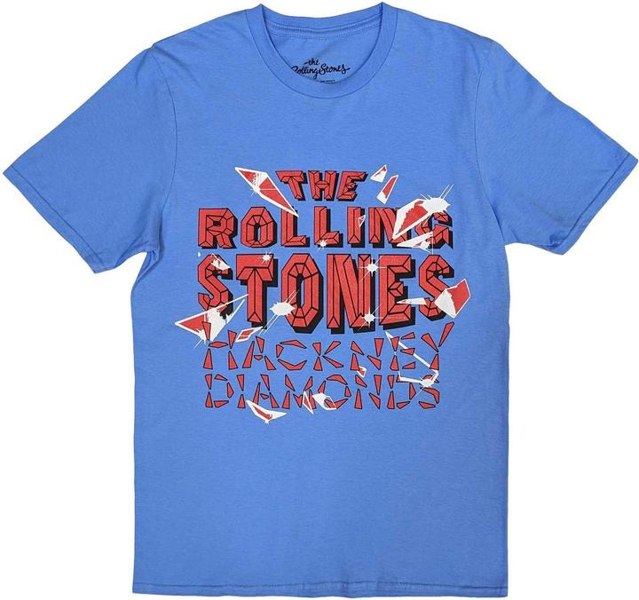 Actual product image The Rolling Stones Unisex Adult Hackney Diamonds Shatter Cotton T-Shirt (L)