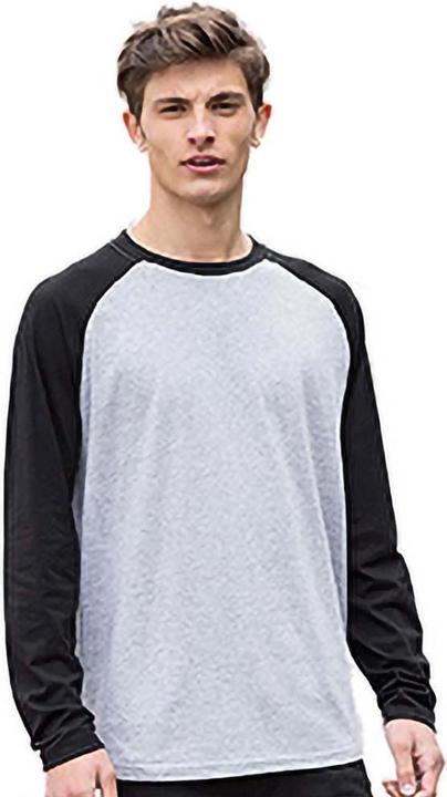 Produktbild Skinni Fit Skinnifit Raglan Baseball Tshirt Langärmlig (XL)