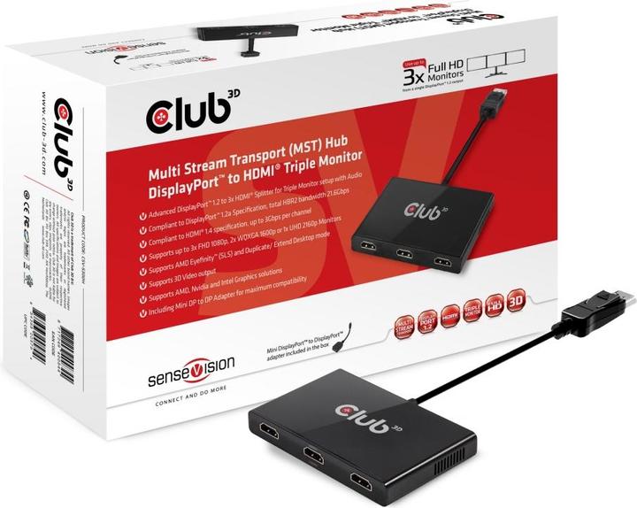 Produktbild Club 3D Multi Streaming Transport Hub
