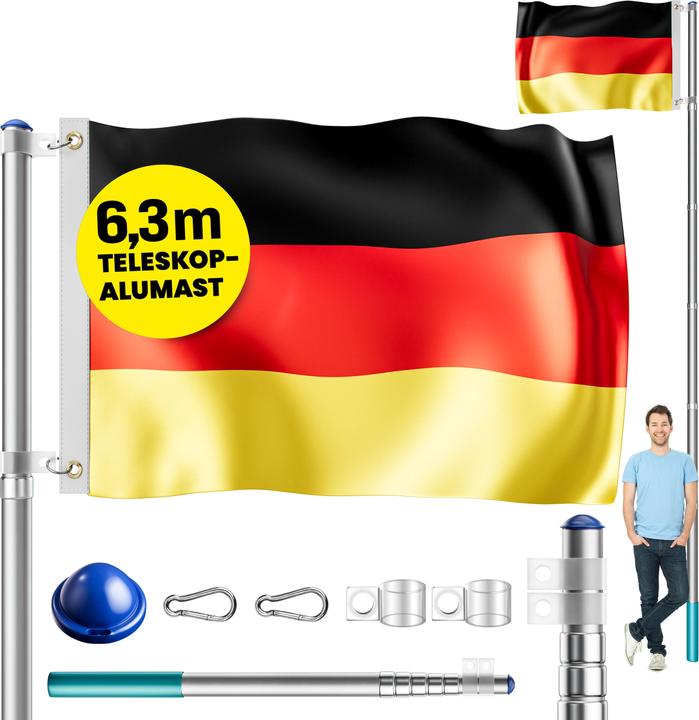 Monzana Fahnenmast